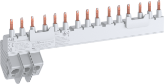Lišta propojovací ABB pro spouštěče MS132K 45mm 5MMS - Push In Spring